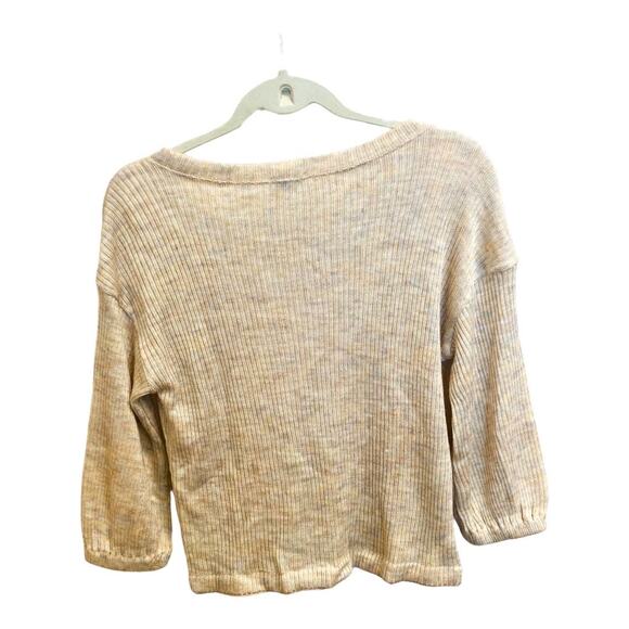 Splendid Blush Marled Sweater Wool Blend Size xs - Picture 5 of 10